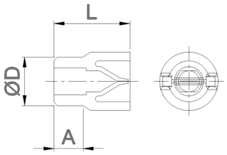 Ventilstopfen 